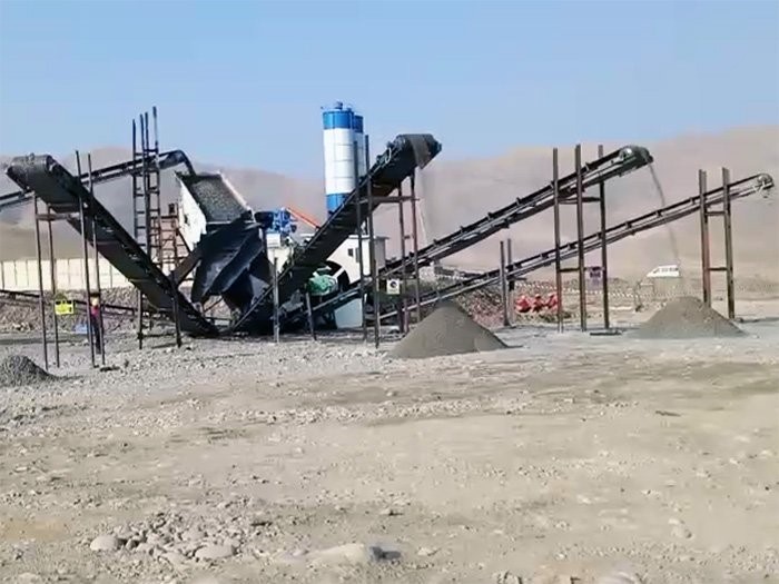 Sand making production line