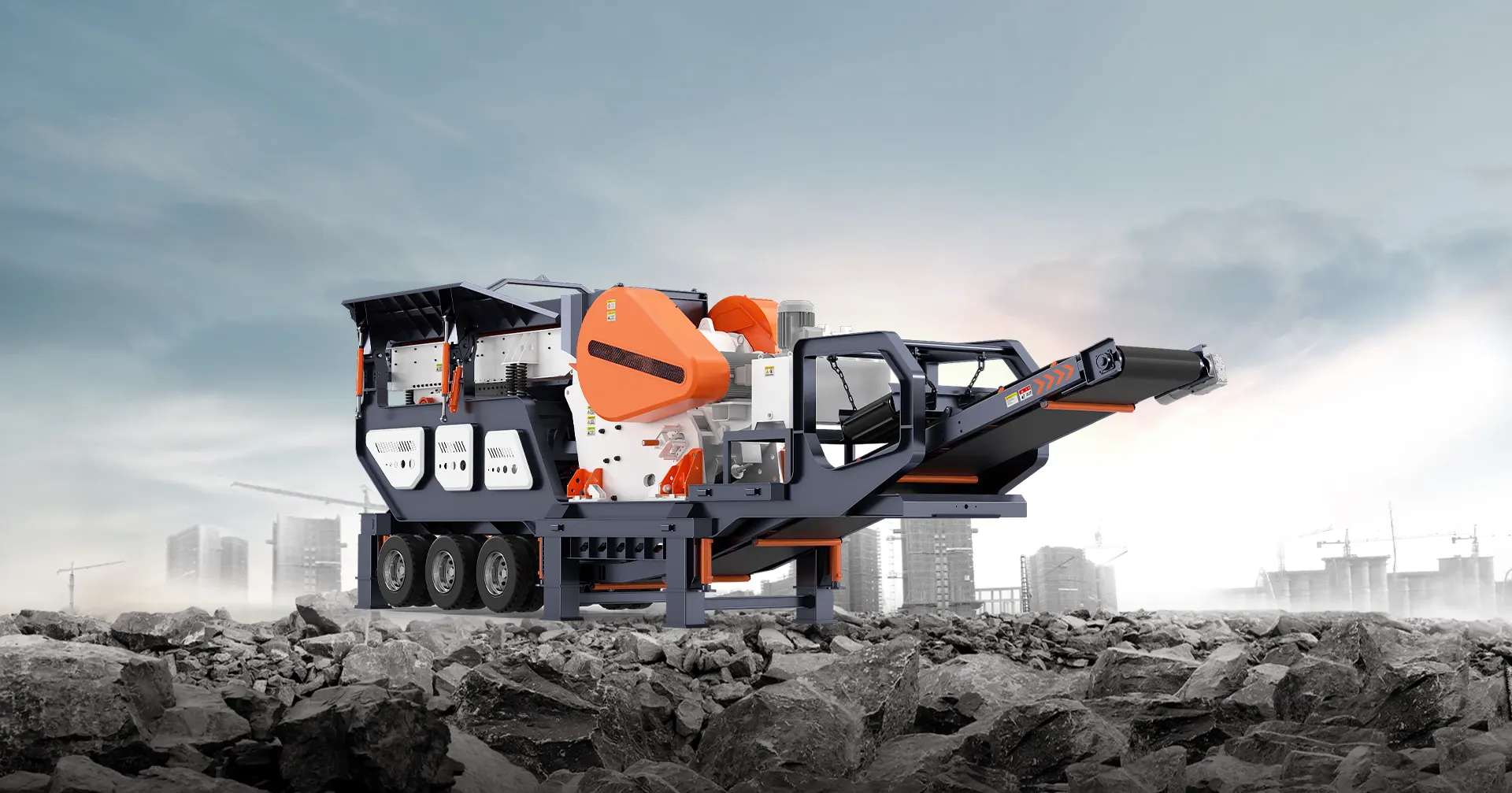 Mobile Jaw Crushing Plant