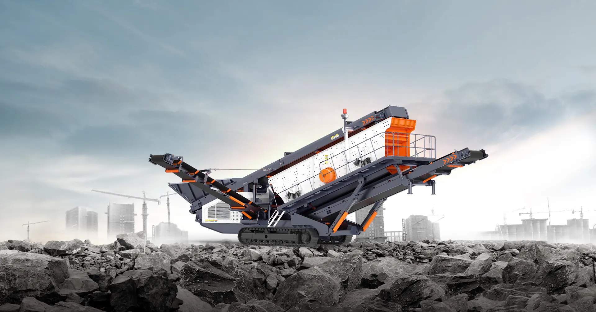 Track-Mounted Mobile Screener